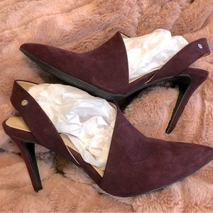 Jones New York eggplant colored heels